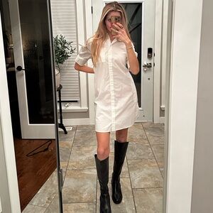 White Shirt Dress